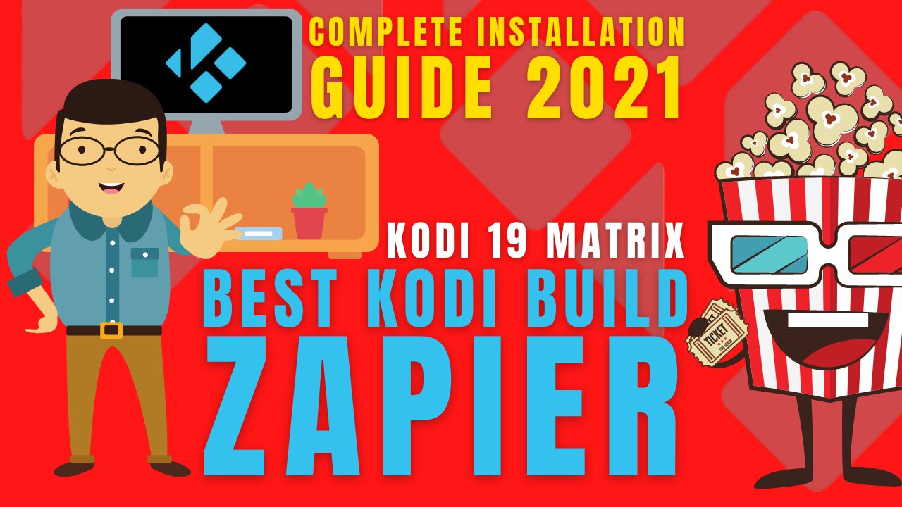 INSTALL THE BEST KODI 19 BUILD (ZAPIER) - 2023 GUIDE