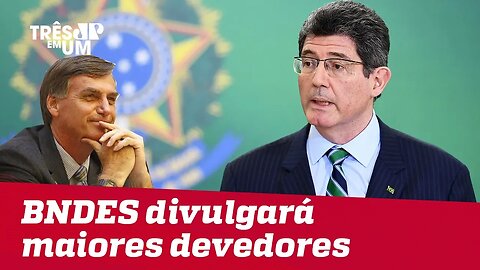 BNDES começa a divulgar lista com os 50 maiores devedores do banco