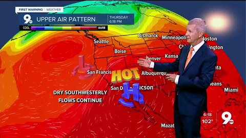 Only isolated thunderstorms to end the week