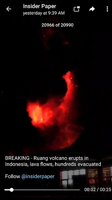 News Shorts: Indonesian Volcano Erupts