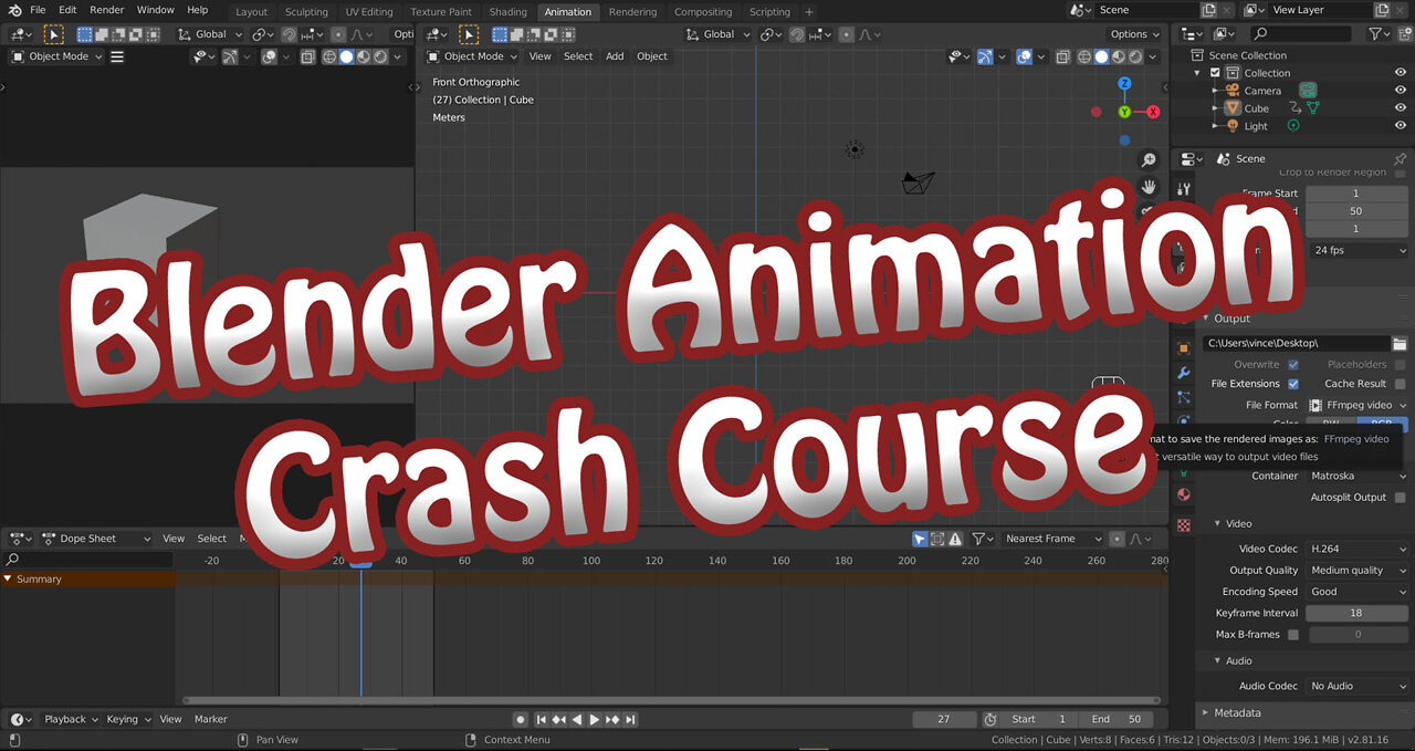 Blender Animation Crash Course