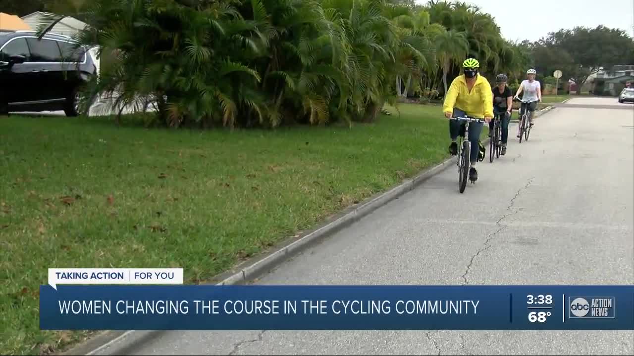 Tampa area organization highlights women cyclists as a way to promote bike riding