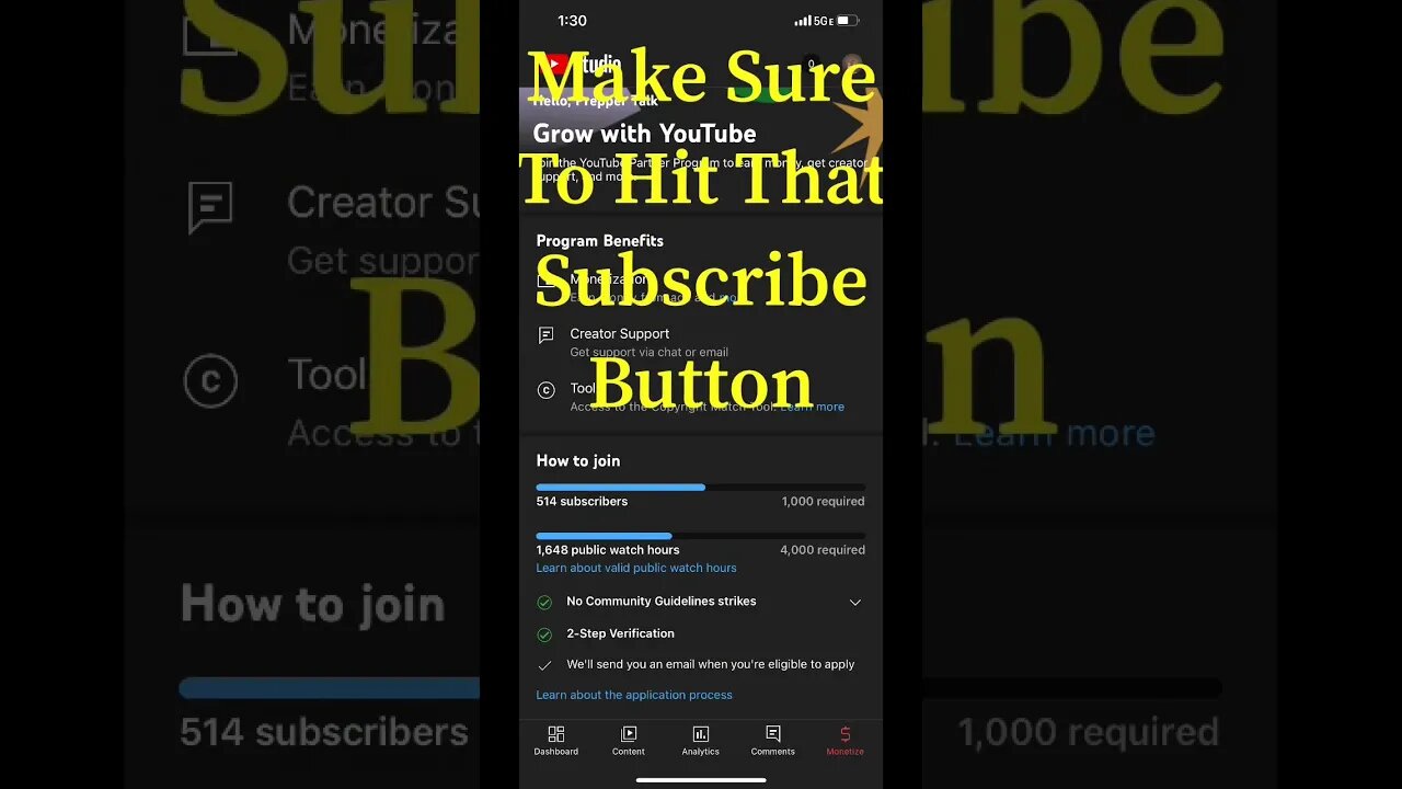 Support The Channel #youtubeshorts