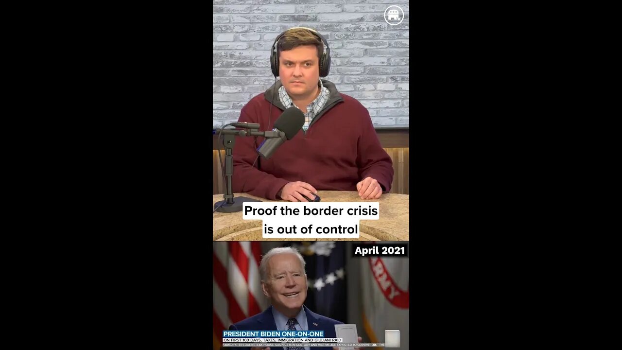 Biden said TWO YEARS AGO the border crisis was under control. He lied.