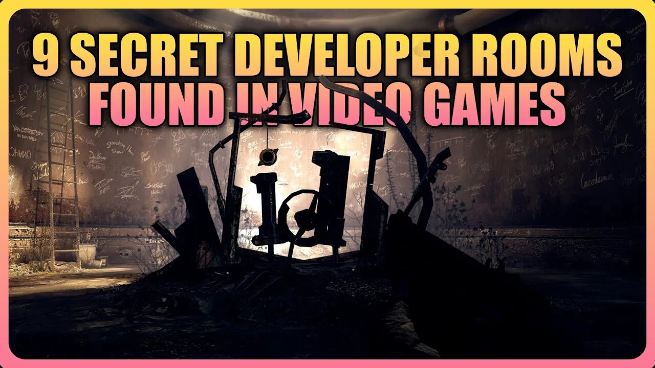 9 Secret Developer Rooms Found in Video Games