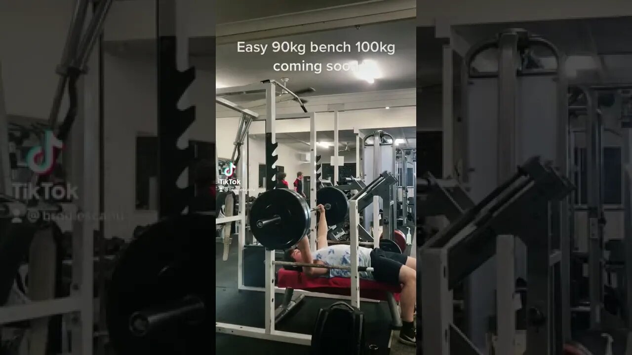 90kg bench at 15 (100kg bench coming soon)