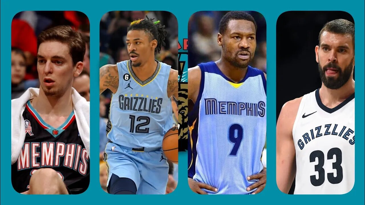 The Top Five Greatest Memphis Grizzlies Of All Time (in my opinion)