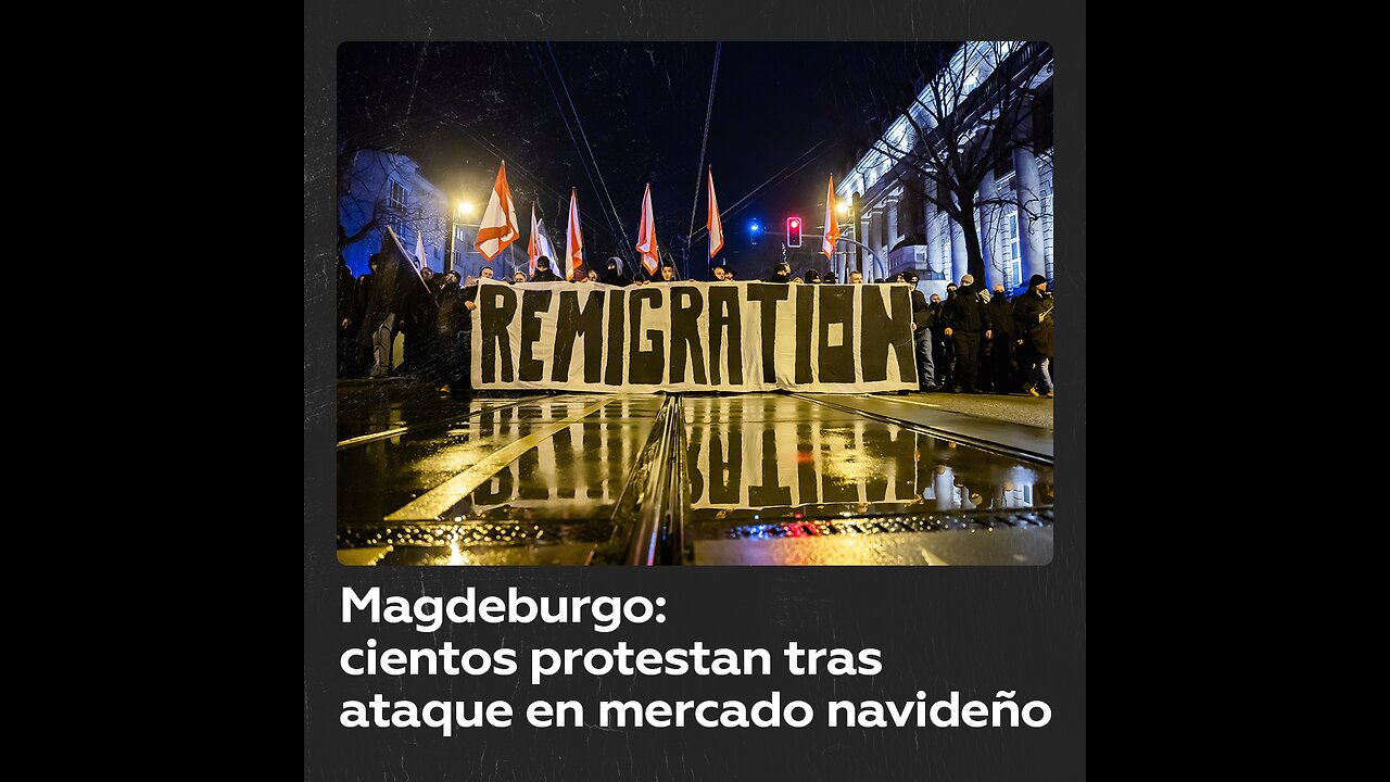 Manifestación en Magdeburgo tras ataque mortal en un mercado navideño