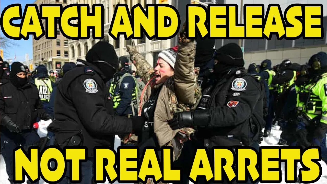 THE ARRESTS IN OTTAWA AREN'T REAL!!!!