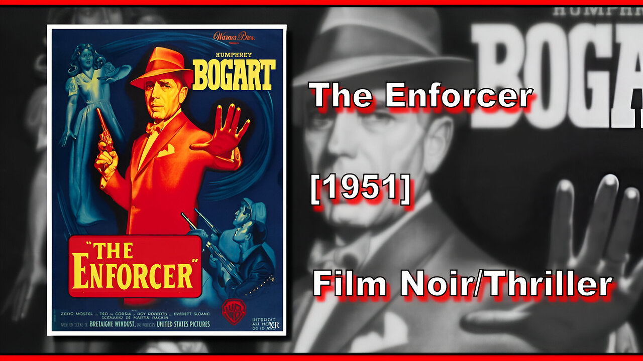 The Enforcer (1951) | FILM NOIR/THRILLER | FULL MOVIE