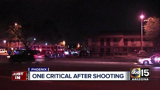 One critically hurt in Phoenix apartment shooting