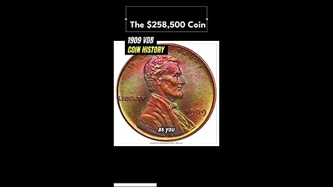 1909 DB Coin History #coin #commemorativecoins #coincollecting #money #coinhistory