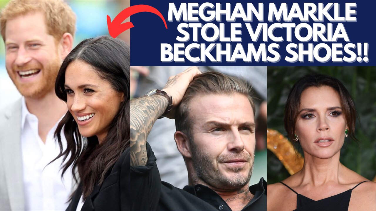 David Beckham "BLOODY FURIOUS" with Meghan & Harry in shocking Claim!