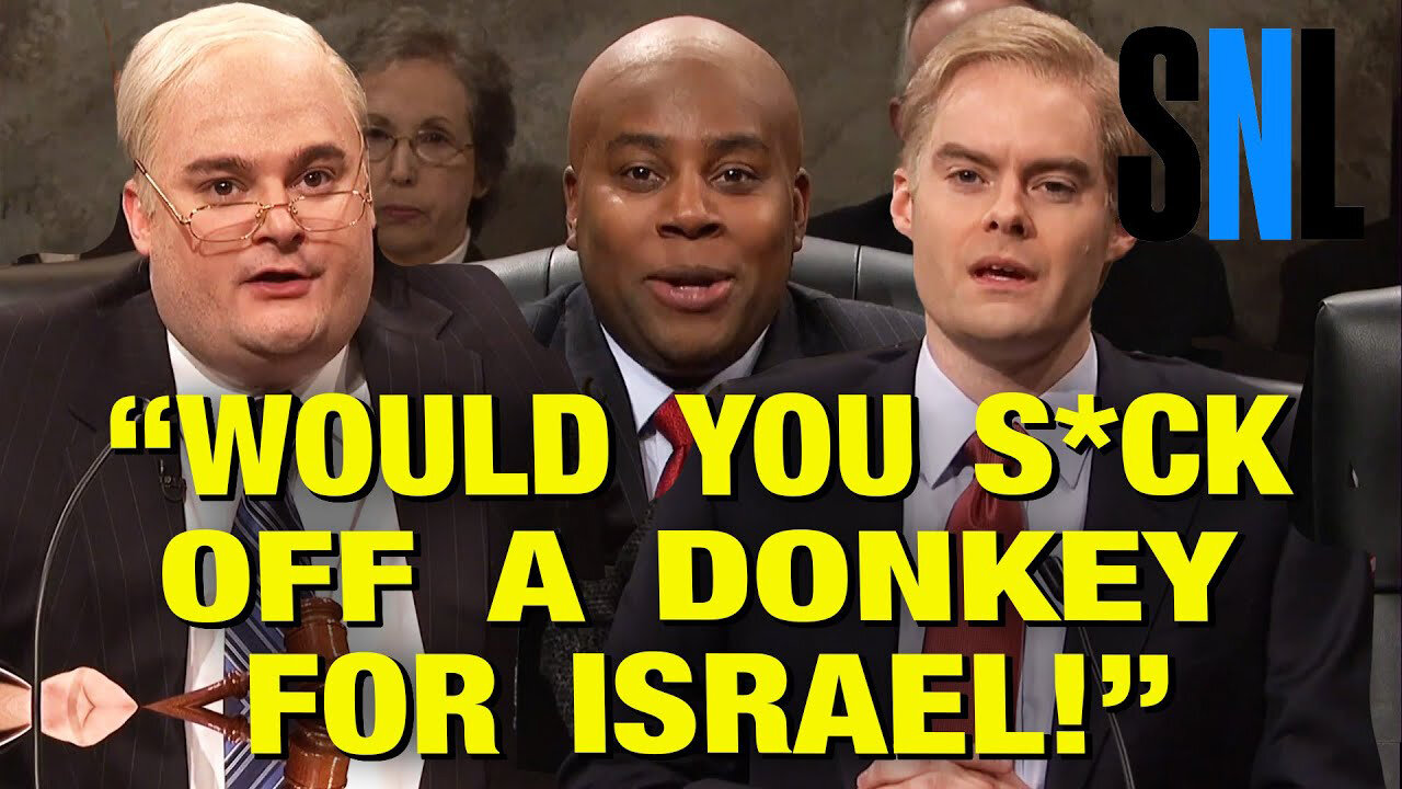 SNL BANNED Sketch About Israel Control Of U.S. Politicians