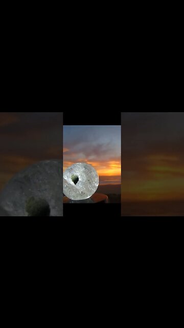 The West Coast is so beautiful. Did you see the heart on the crystal? I'll have to tell you!