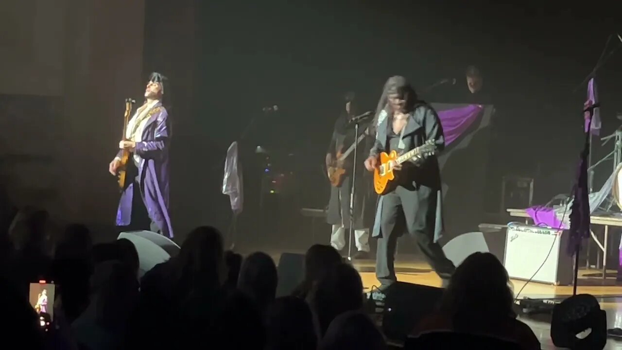 The Purple Xperience - Prince Tribute Band - Video 2 of 3 - LaPorte IN Civic Auditorium 10-8-22