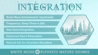 INTEGRATION White Noise Isochronic 4.2Hz Super-Learning Relaxation