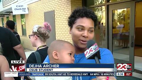 CSUB move-in day for incoming freshmen