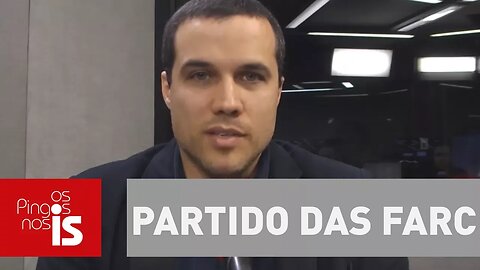 Felipe Moura Brasil comenta o partido das Farc, defendido por Lula