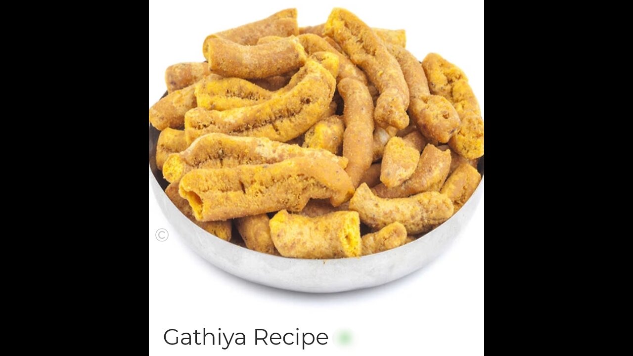 Ghatiya Recipe for Indian food