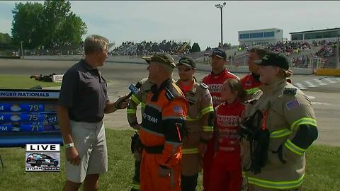 Brian Gotter with Slinger Safety Team
