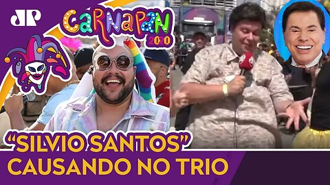 "SILVIO SANTOS" CAUSA no trio de seu neto, Tiago Abravanel!