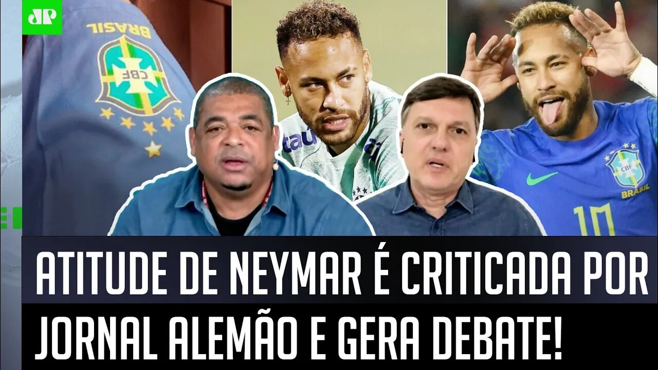 FOI ARROGANTE? Atitude de Neymar é CRITICADA por jornal alemão antes da Copa e gera DEBATE!