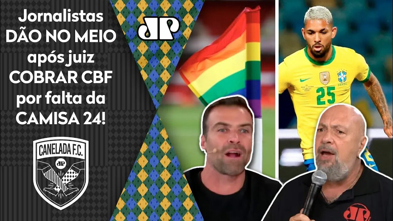 "Estão COBRANDO a CAMISA 24 na Seleção? ME DESCULPA, mas isso é..." Jornalistas DÃO NO MEIO!