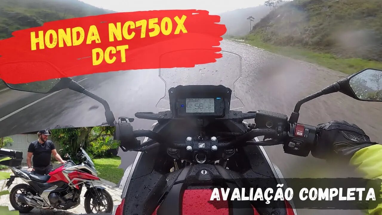 AVALIAÇÃO COMPLETA - HONDA NC750X 2022 COM CÂMBIO DCT - MAIS DE 1200KM NO TESTE