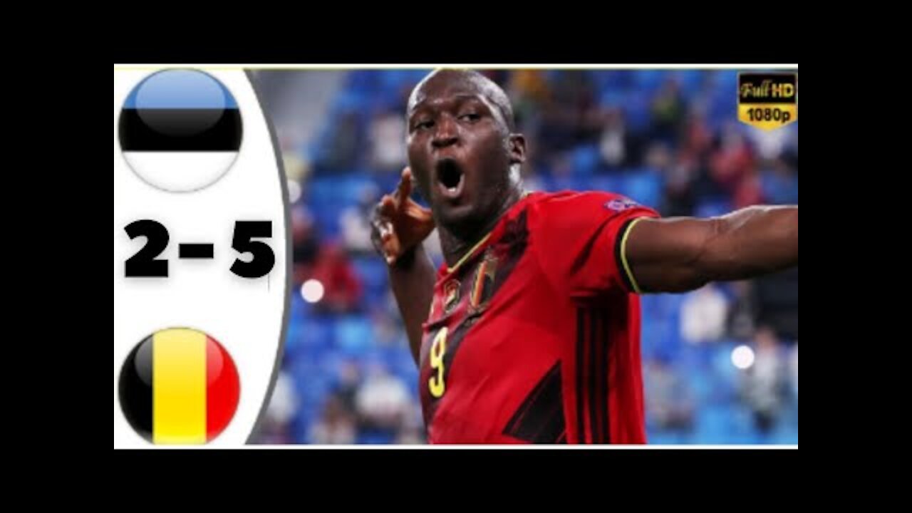 Estonia vs Belgium 2−5 - Extеndеd Hіghlіghts & All Gоals 2021 HD