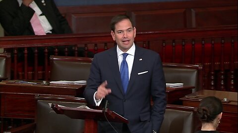 Rubio speaks on Senate floor regarding the crisis in Venezuela caused by dictator Nicolas Maduro