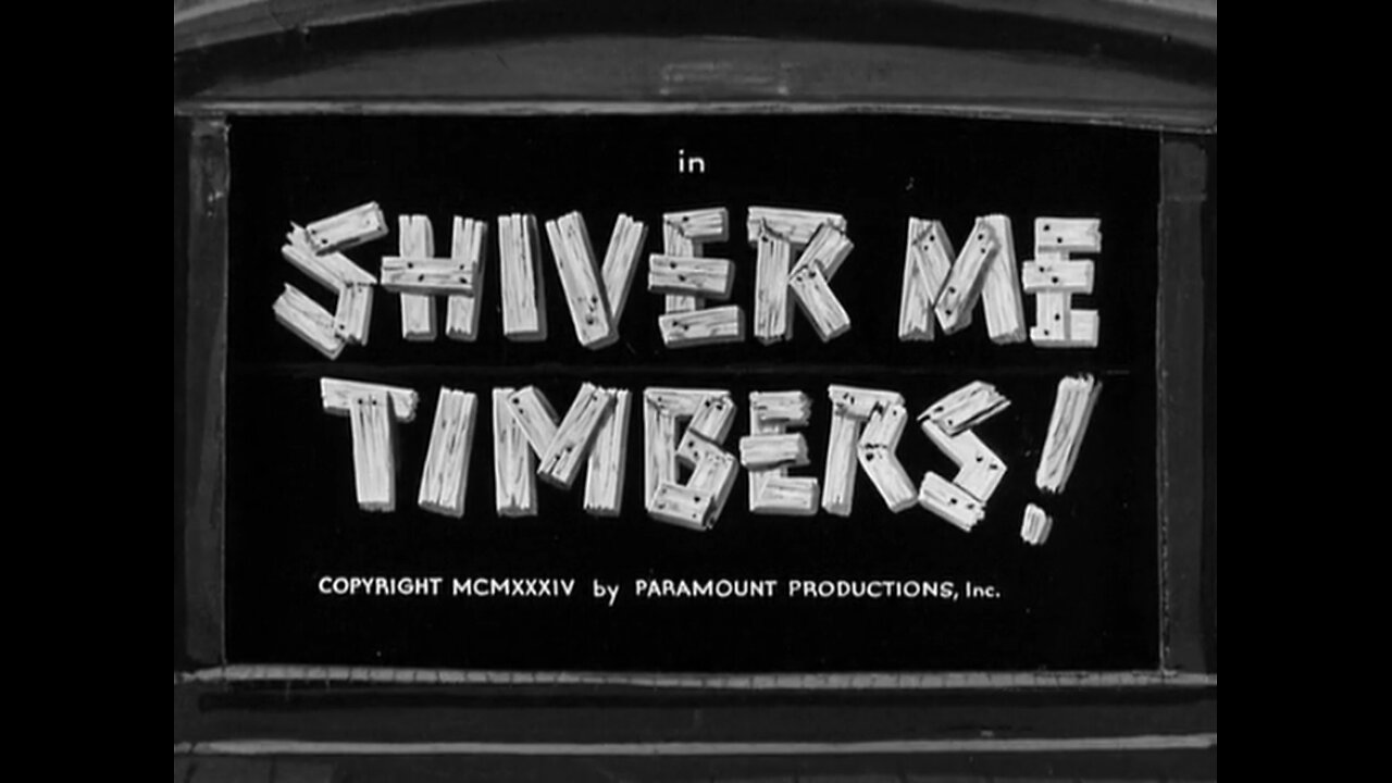Popeye The Sailor - Shiver Me Timbers! (1934)