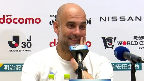 'Haaland is FITTER! Much BETTER THAN LAST SEASON!' | Pep Guardiola | Yokohama F Marinos 3-5 Man City