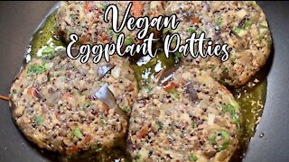 Easy eggplant burger patty recipe