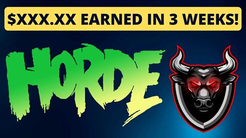 Horde Crypto Project Review - My 21 Day Results!