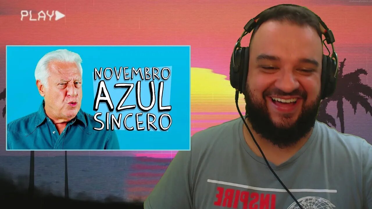 (REACT) NOVEMBRO AZUL SINCERO - Porta dos Fundos