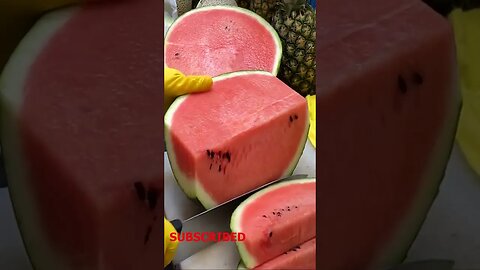 #Koreanfruitcutting