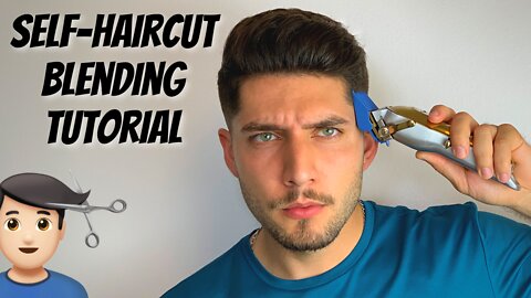 How To Blend The Sides To The Length On Top | Self-Haircut Tips