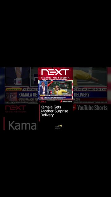 Kamala Gets Another Surprise Delivery #shorts