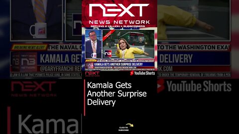 Kamala Gets Another Surprise Delivery #shorts