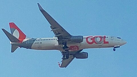 Boeing 737-800 PR-GTC coming from Salvador to Fortaleza
