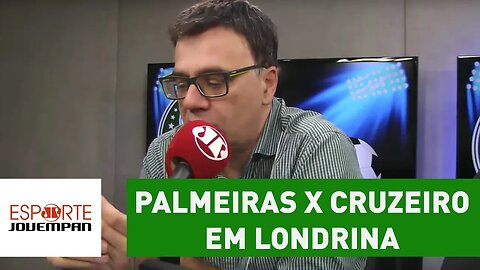 Mauro Beting é contra Palmeiras x Cruzeiro em Londrina