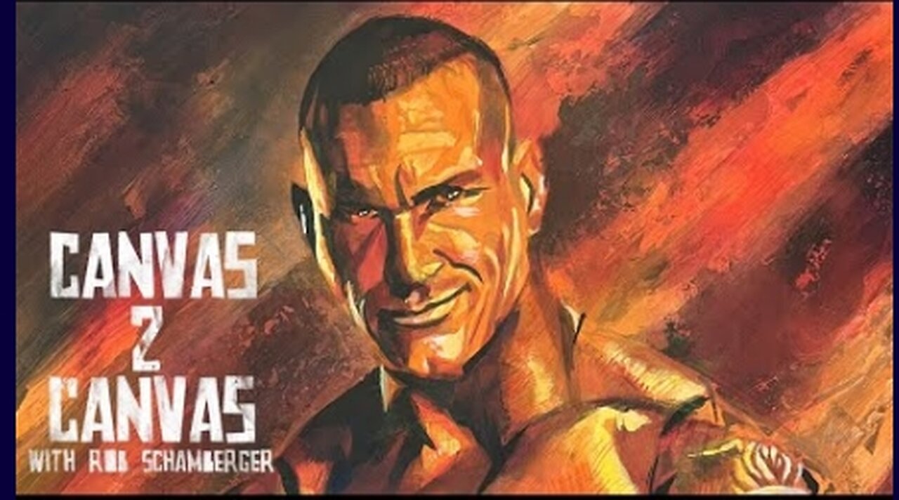 The Viper strikes the Canvas again- WWE Canvas 2 Canvas