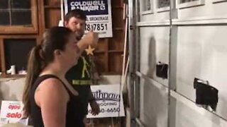 Could you do this 'garage door challenge'?