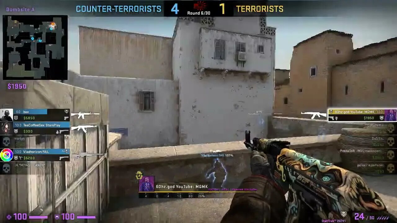 mini ace ak-47 - de_dust2