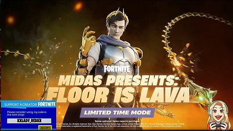 Rise of Midas | Floor is Lava Experience-Fortnite