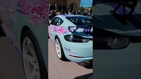 Art on wheels #porsche #porschegt4 #caredit #cars #carmeet #anime #animeedit