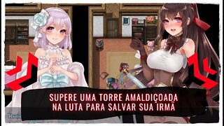 Tower of Ardia - Supere uma Torre Amaldiçoada na Luta para Salvar sua Irmã (Jogo de RPG para PC)