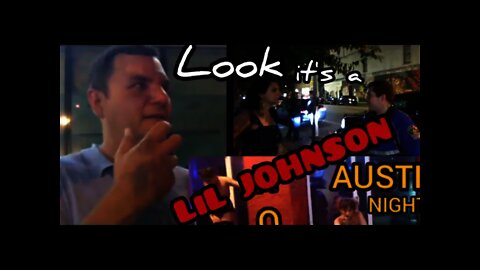Lil JOHNSON can't get his DUE PROCESSER up with One of the PEOPLE so he TRIES it with a CITIZEN