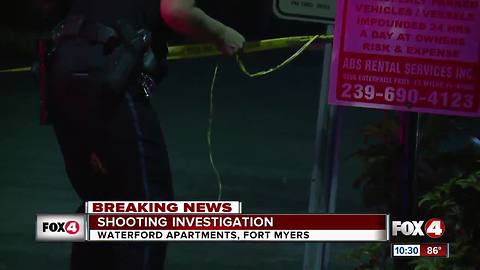 Man shot at Fort Myers apartment complex